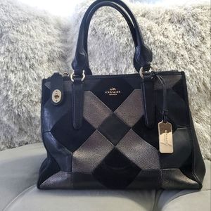 Coach Crosby Patchwork Carryall  Satchel
